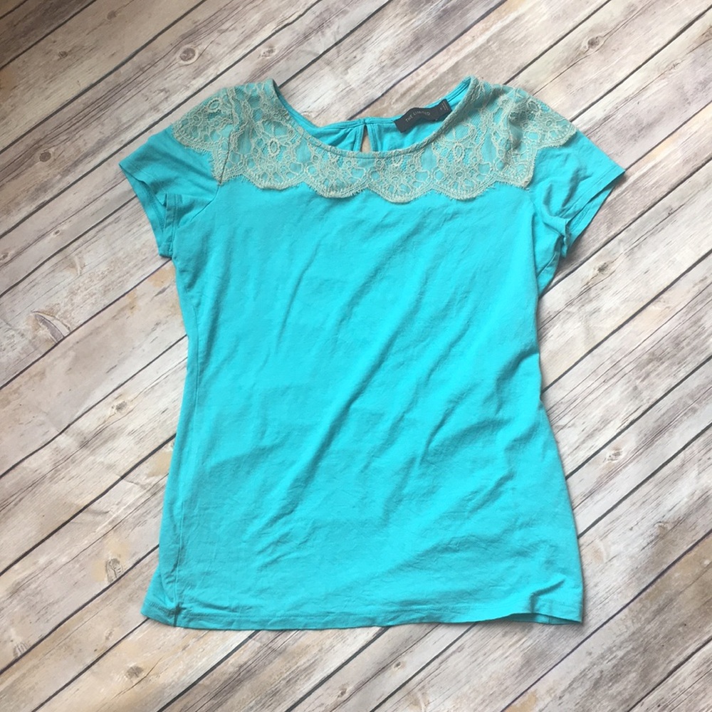 The Limited top with lace